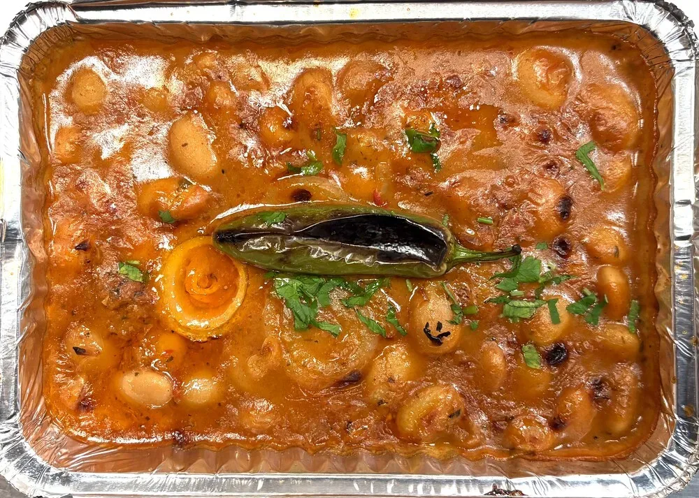 Боб на фурна