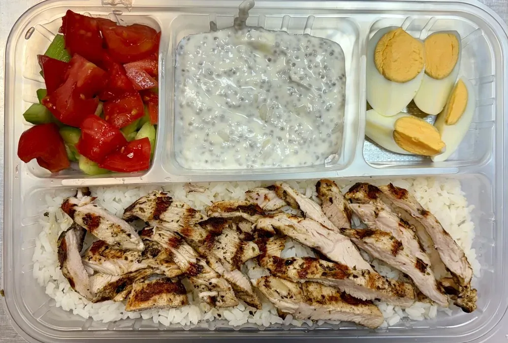 Комбо фитнес меню с пуешко