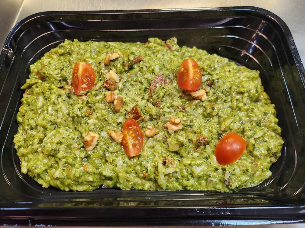 Ризото със спанак и сирена