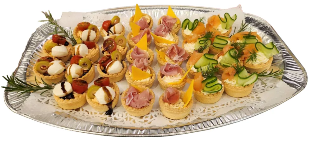 Солени тарталети микс 30 бр.